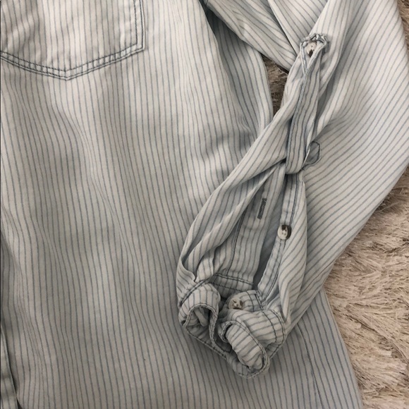Zara chambray button down - Picture 3 of 3
